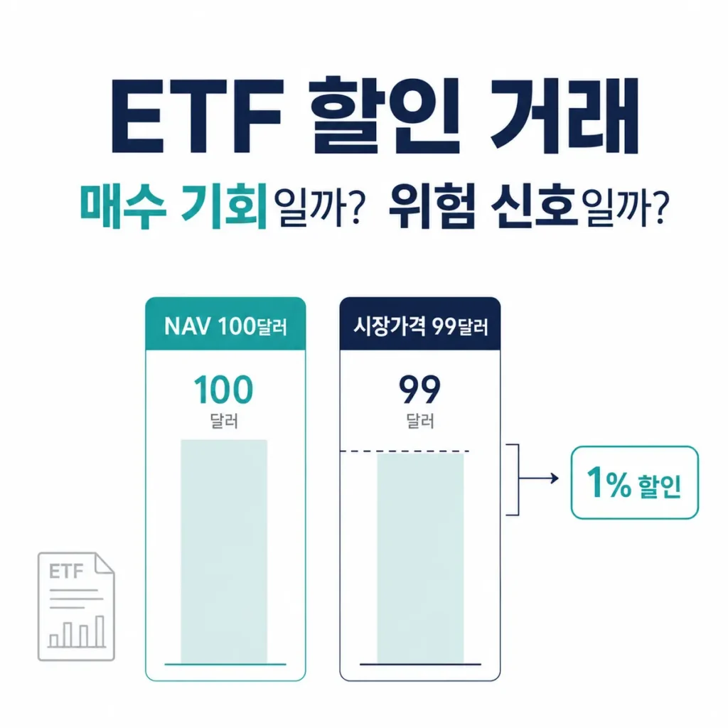 ETF 할인 거래는 매수 기회일까 위험 신호일까