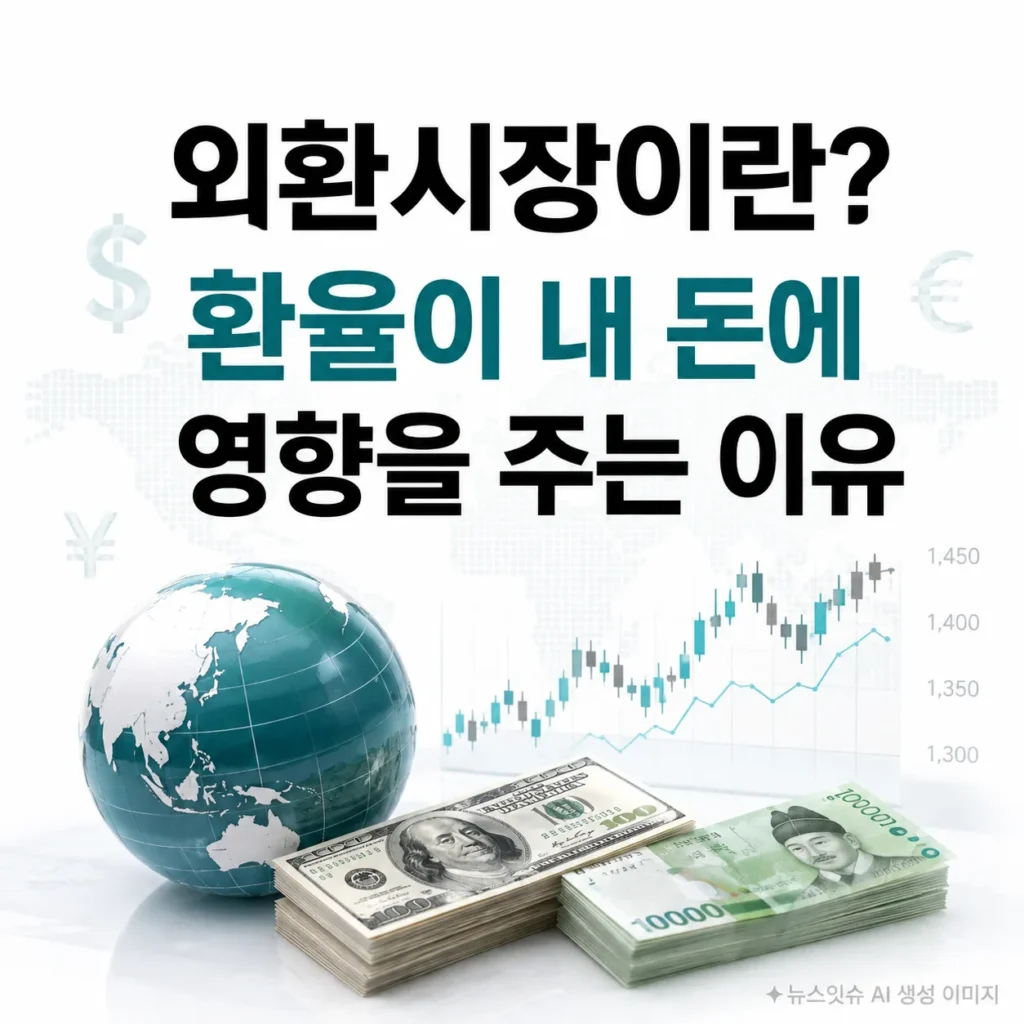 외환시장이란 환율이 투자와 생활에 영향을 주는 이유
