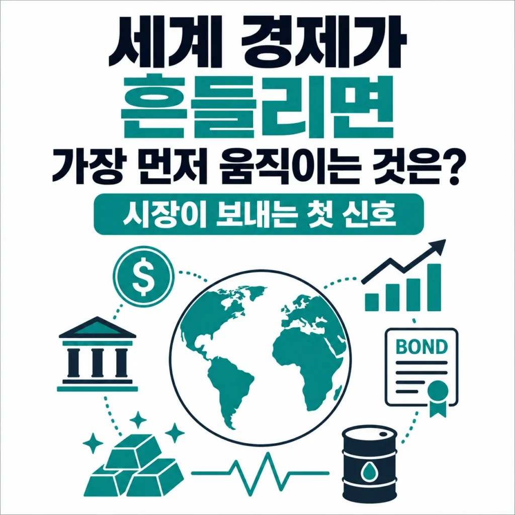 세계 경제가 흔들리면 가장 먼저 움직이는 시장과 투자자가 확인해야 할 핵심 지표