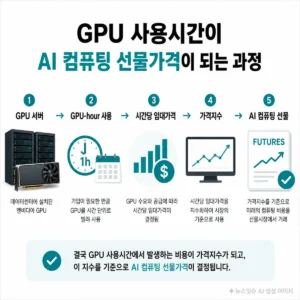 GPU 사용시간이 AI 컴퓨팅 선물가격이 되는 과정
