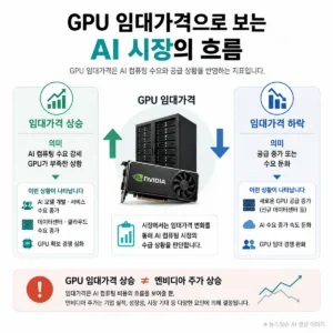 GPU 임대가격 상승과 하락으로 보는 AI 컴퓨팅 시장 흐름