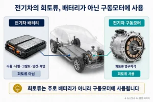 희토류는 전기차 배터리가 아니라 구동모터에 사용